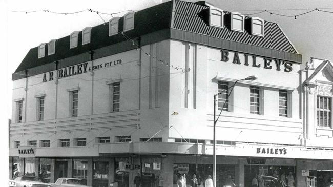 Bailey's on the corner of Margaret and Ruthven Sts is seen in this undated photograph from The Chronicle Archives. Picture: The Chronicle Archives