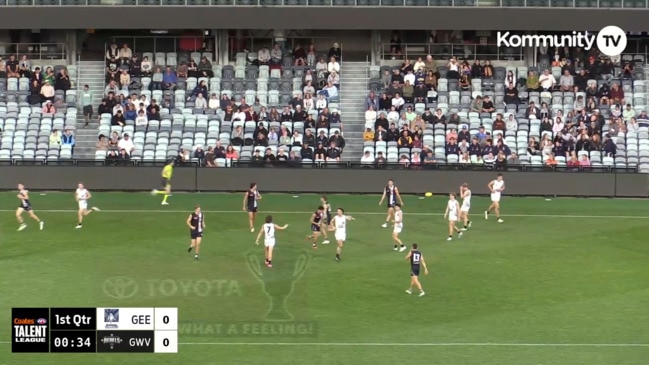 Replay: Geelong Falcons v GWV Rebels (Boys round 2) - AFL Coates Talent League