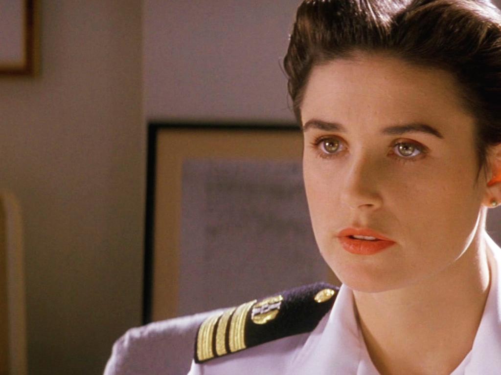 Demi Moore in the film A Few Good Men. Picture: Supplied