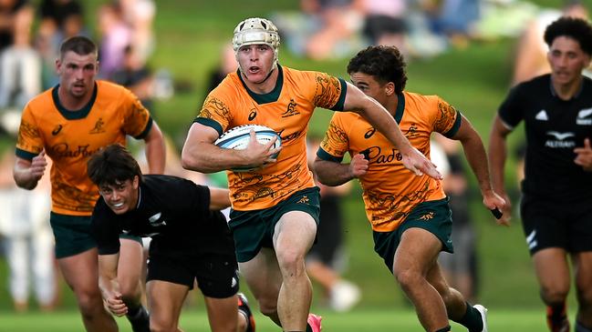 Angus Staniforth playing for Australia at the The Rugby Championship U20s. Picture: Getty Images)