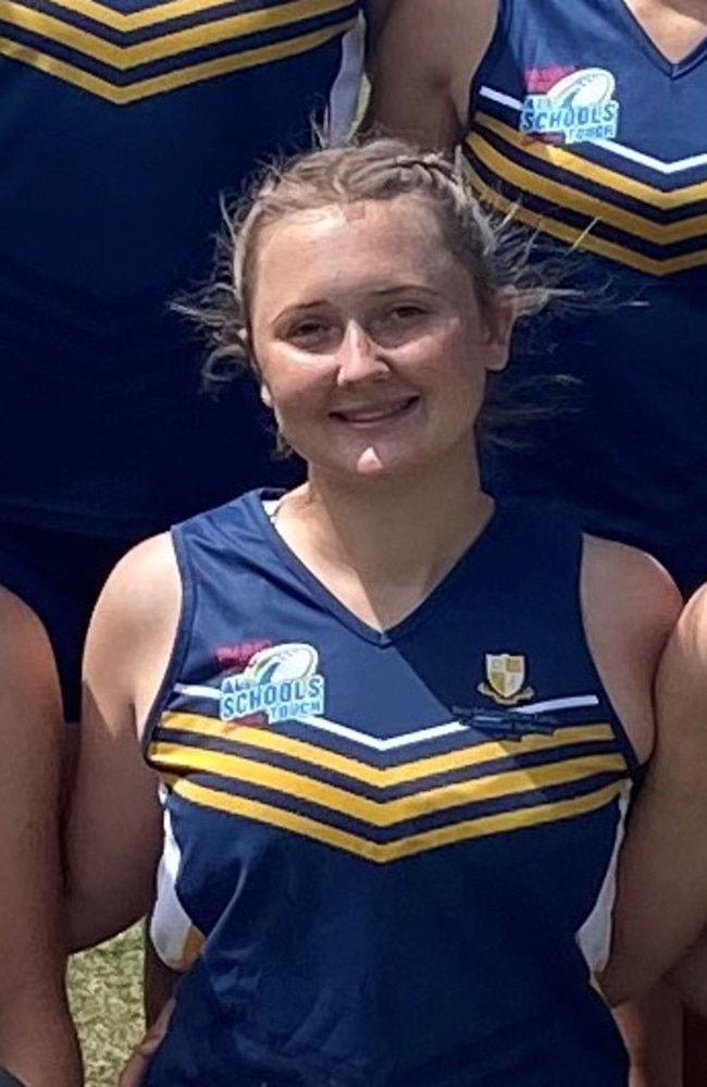 Ella Lindsay of Rockhampton Girls Grammar School.