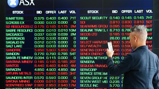 The Australian share market ended Wednesday’s session slightly higher. Picture: NCA NewsWire / Gaye Gerard