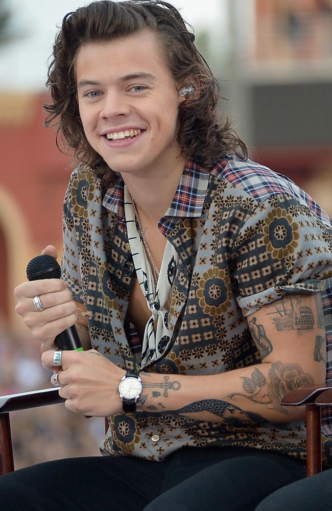 The former One Direction singer was left scared in his own house. Picture: Getty.