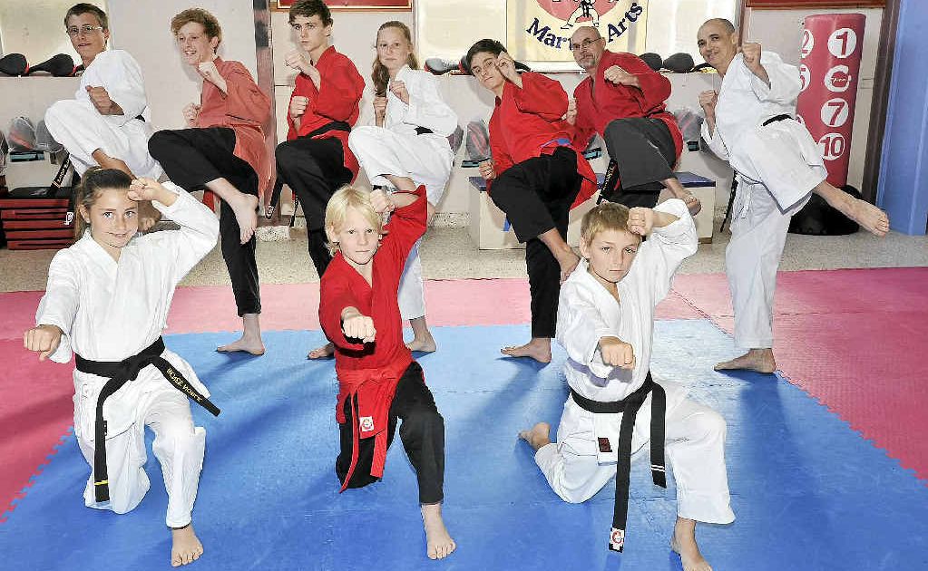 Karate kids kick on Daily Telegraph