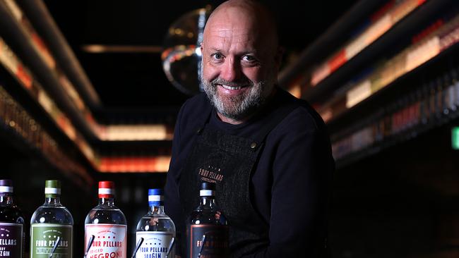 Stu Gregor, co-owner of distillers Four Pillars Gin. Picture: Jane Dempster