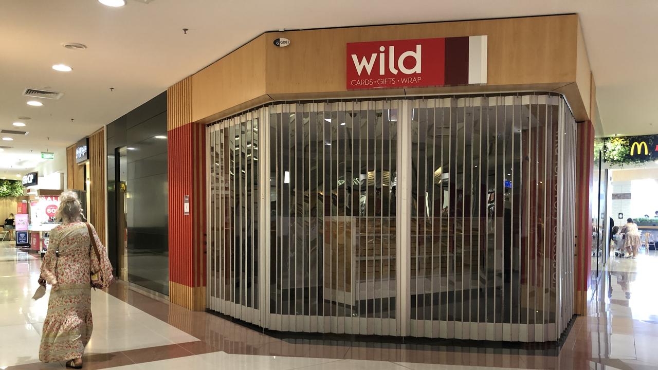 Empty stores thoughout the Australia Fair shopping centre at Southport. Picture Glenn Hampson