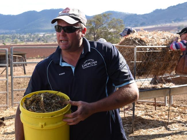 Central Queensland Dairy Fresh farmer Robbie Radel at the Nourish Cafe Bundaberg farm tour on Friday, October 4.