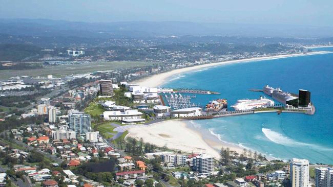 The proposed Gold Coast Ocean Terminal.