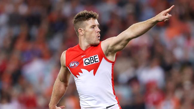 Luke Parker can expect to be used in attack more often after his brilliant five-goal performance in round 1. Getty Images