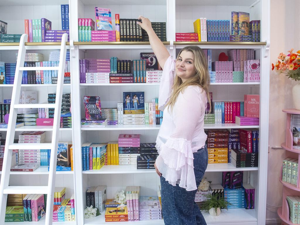 The bookshop opened in September and has been an ‘amazing’ experience for the Sydney-based owner. Picture: NewsWire / Jeremy Piper