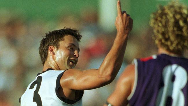 A young Jimmy Bartel in his debut year.