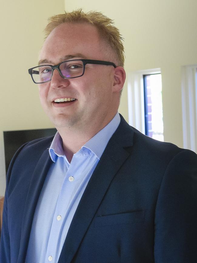 Dr Simon Wilksch, Senior Research Fellow in Psychology, Flinders University. Picture: AAP Image/Roy Vandervegt