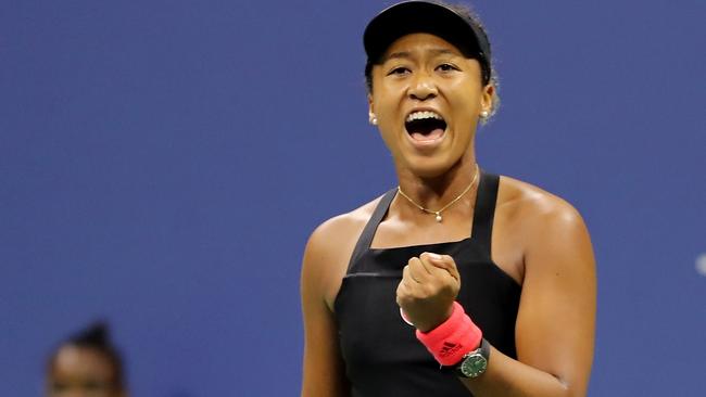 Naomi Osaka clinches victory against Serena Williams in the US Open final. Elsa/Getty Images/AFP