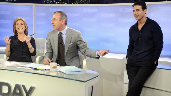 Vieira, at left, was a morning show host for years.