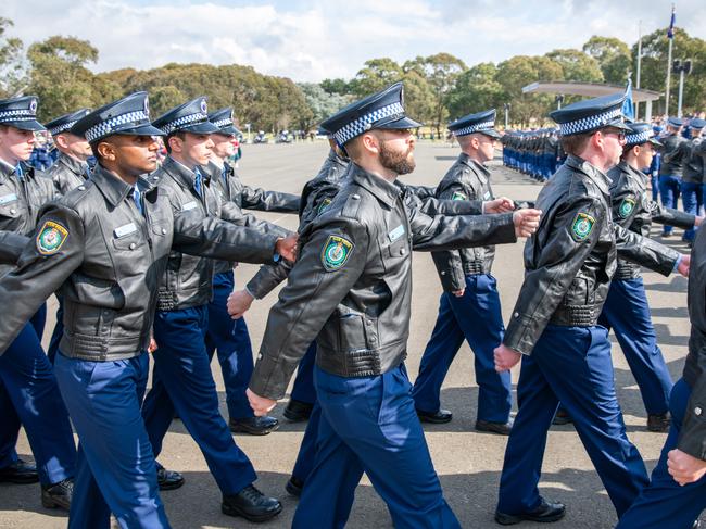 The announcement comes after NSW’s most senior officers issued a plea for help. Picture Thomas Lisson