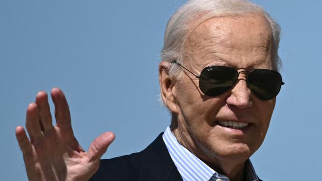 Former US president Joe Biden. Picture: AFP