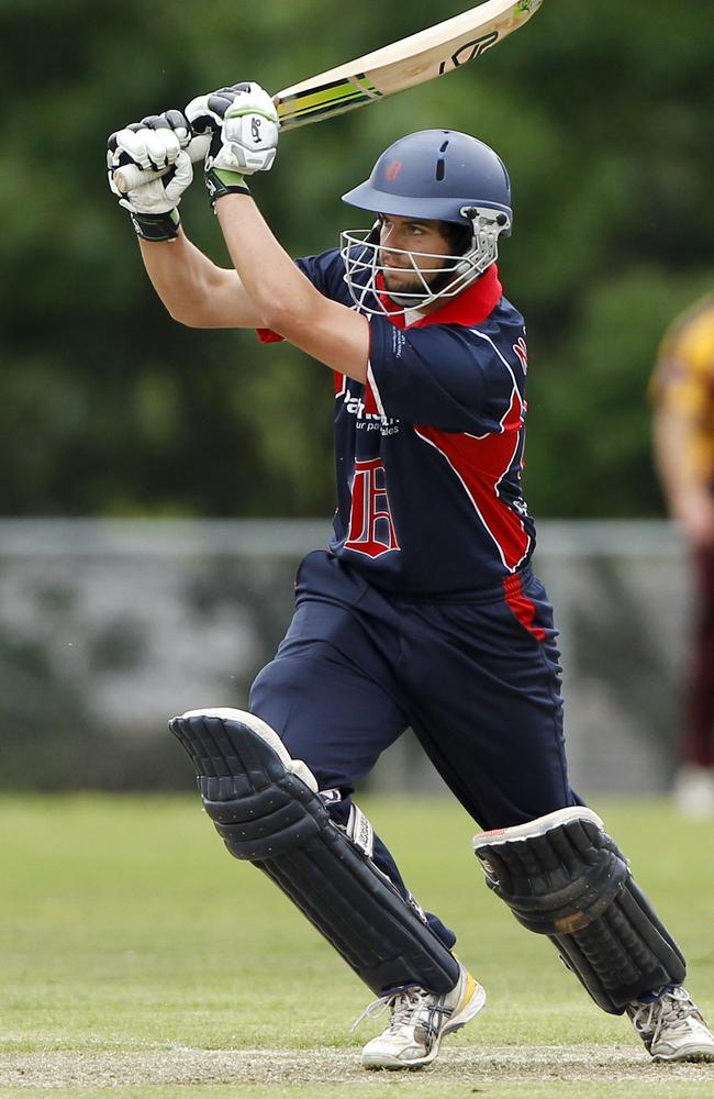 James Nanopoulos on the charge in a one-dayer.