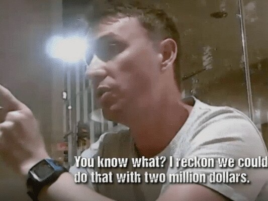 James Ashby was caught on tape making comments about loosening Australia’s gun laws. 