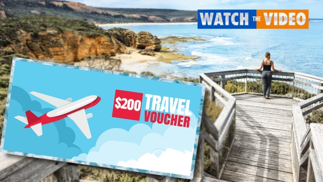 $200 travel voucher victoria how to claim