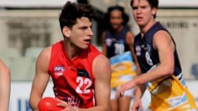 Josh Patullo, playing in the TAC Cup for Gippsland Power in 2016, has signed with SANFL club Sturt for next season. Picture: Supplied