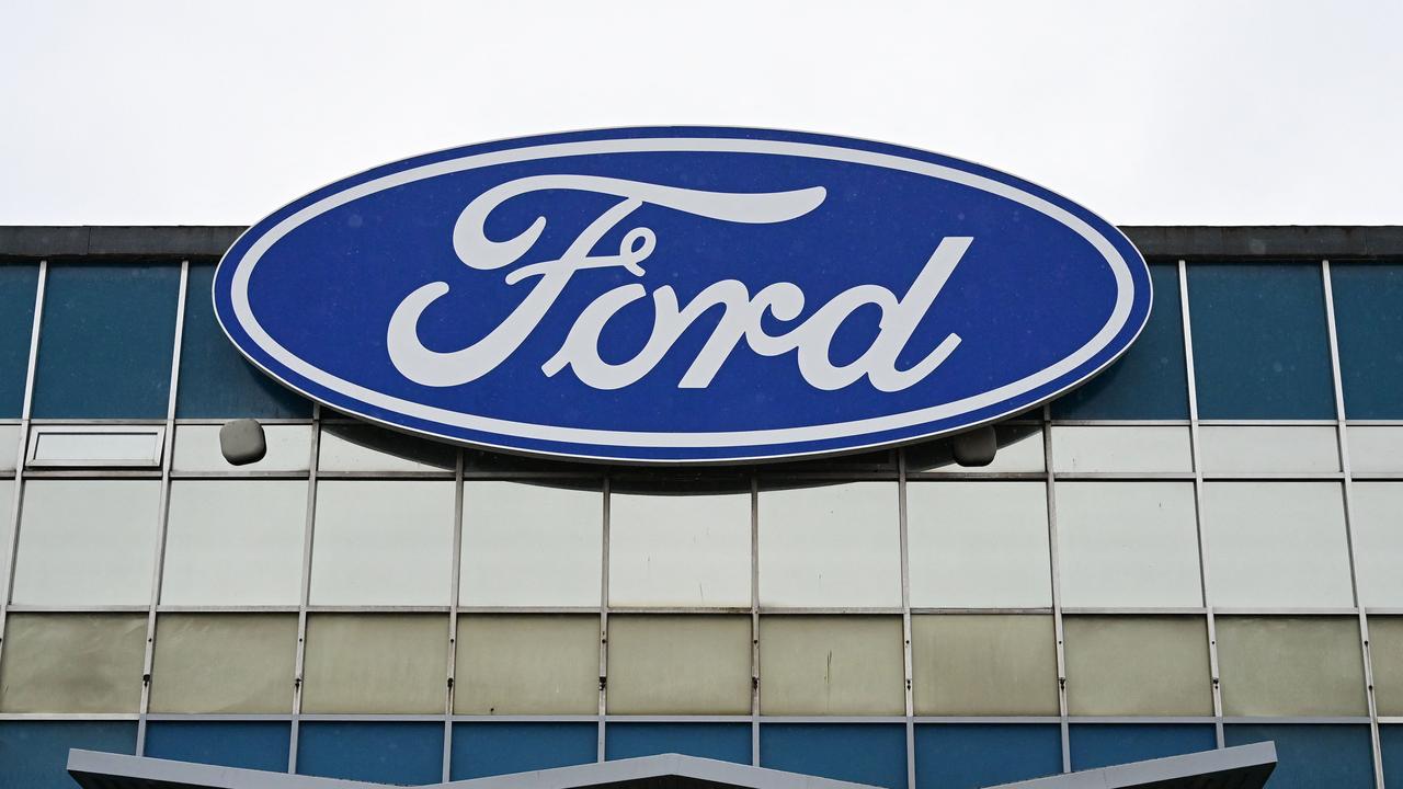 US auto giant Ford has cut 3000 jobs. Picture: Paul Ellis/AFP