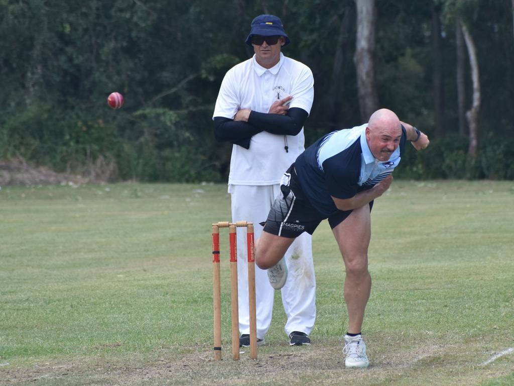Midnight Runners versus Meatants XI at Rockhampton Cricketâ€™s Country Carnival on January 25, 2025.