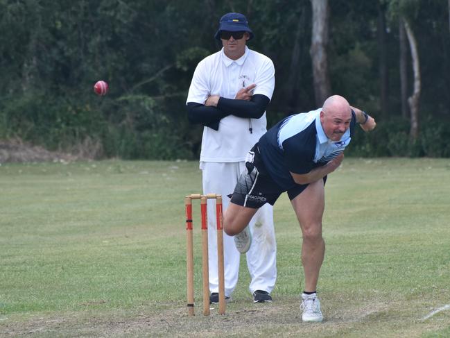 Midnight Runners versus Meatants XI at Rockhampton Cricketâ€™s Country Carnival on January 25, 2025.