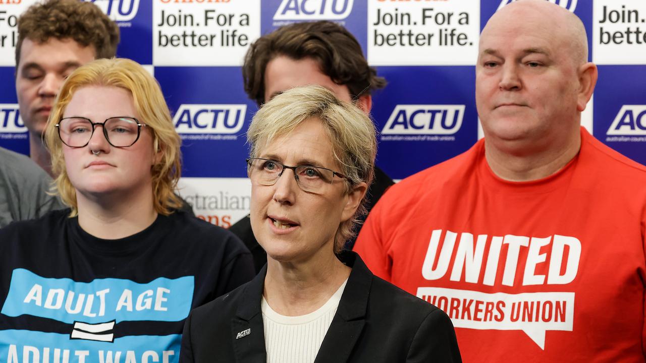 ACTU secretary Sally McManus has welcomed the announcement. Picture: NewsWire/Ian Currie