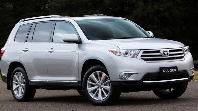 Toyota Kluger – one of Australia’s best-selling SUVs (Grande model shown)