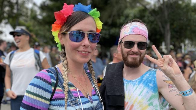 Lucinda, left, and Nathan, right. Picture: Asa Andersen.