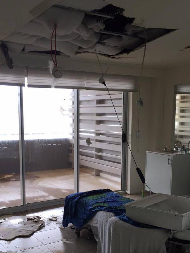 The damage caused by Cyclone Debbie. Picture: Bree Bryde.