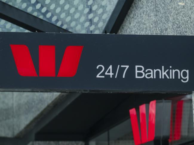 BRISBANE, AUSTRALIA - NewsWire Photos - JANUARY 10, 2025: A generic photo of WESTPAC Bank signage in the Brisbane CBD.Picture: NewsWire / Glenn Campbell