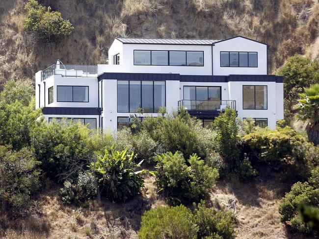 Demi Lovato's sprawling Hollywood Hills home from which the star was reportedly rushed to hospital shortly after midday, local time. Picture: MEGA TheMegaAgency.com