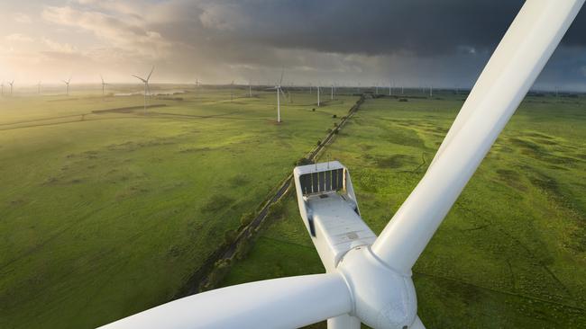 Vestas V112 installation at AGL's Macarthur wind farm in Victoria. Photo courtesy of Vestas Wind Systems A/S