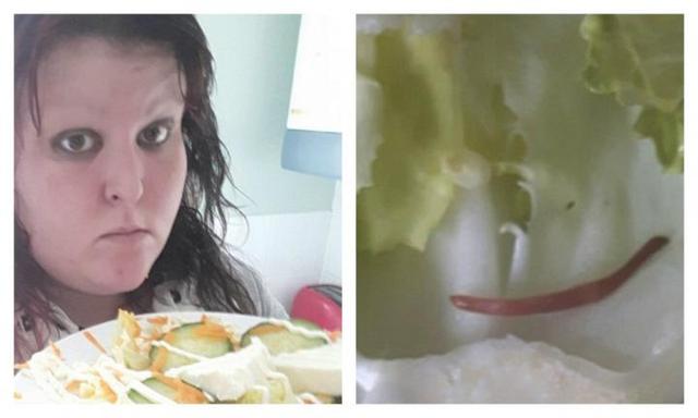Mum’s hilarious exchange with supermarket after finding a worm in lettuce