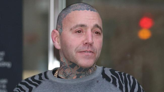 Former bikie Toby Mitchell is due for release from prison. Picture: AAP