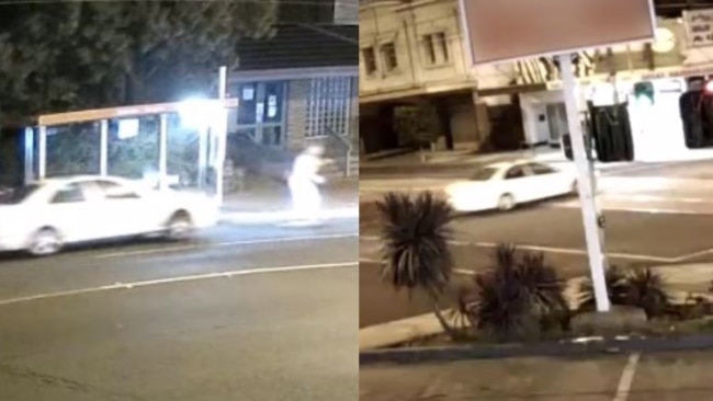 A 21-year-old skateboarder has suffered serious injuries after he was dragged for 20 metres in a horrific hit-and-run in Melbourne’s inner city. Picture: Victoria Police