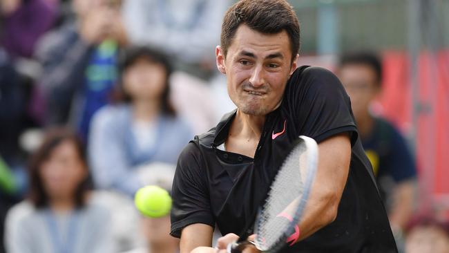 Bernard Tomic will go through Brisbane qualifying. (Atsushi Tomura/Getty Images)