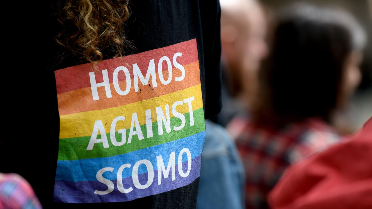 LGBTIQ+ activists are concerned about the Religious Discrimination Bill. Picture: AAP Image/Bianca De Marchi