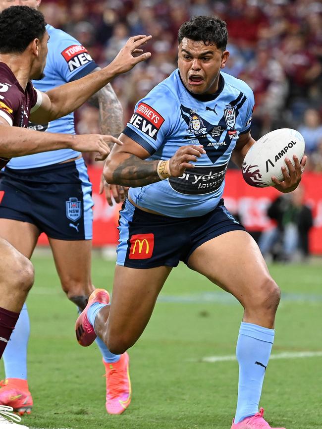 Latrell Mitchell. Picture: Grant Trouville