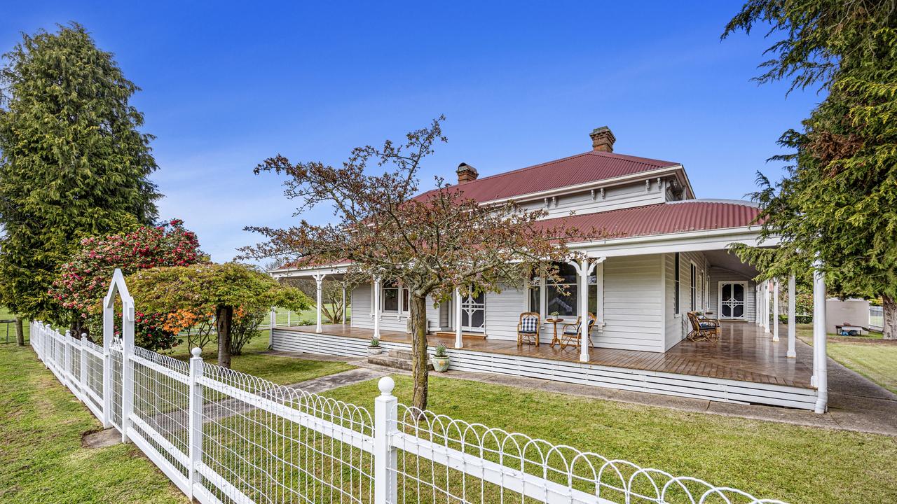 The original homestead built in circa 1876.