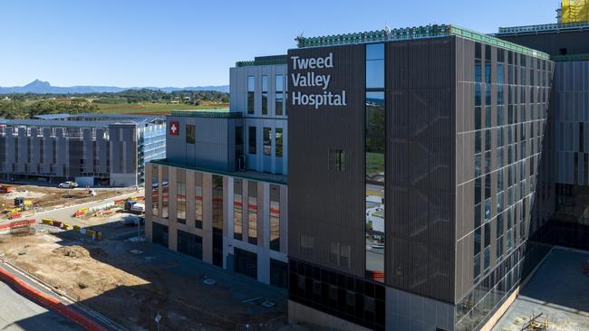 The new Tweed Valley Hospital is set to open in early 2024. Picture: Contributed