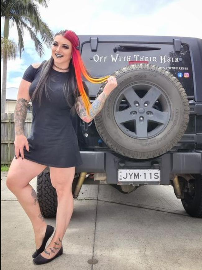 Jaymi Morris from Off With Their Hair in Nowra has been voted best hairdresser on the South Coast alongside Belinda Forrest from Ardor Hair Studio in Batemans Bay. Picture: Supplied