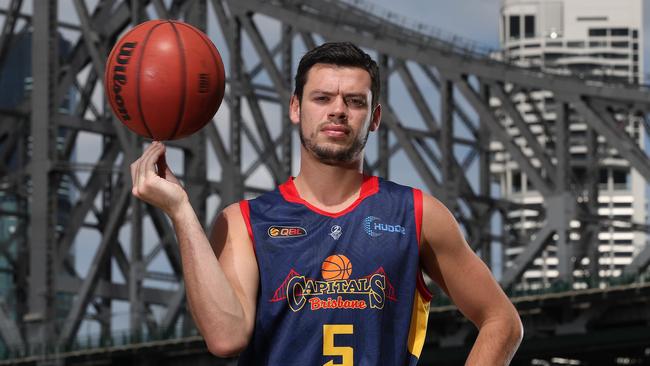 Brisbane Bullets and Capitals player Jason Cadee. Photographer: Liam Kidston.