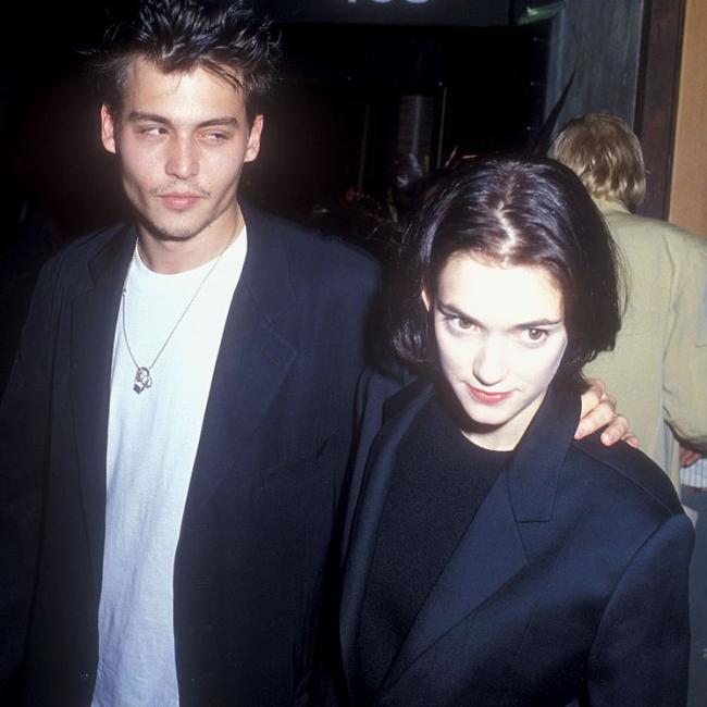 Johnny Depp and Winona Ryder (Photo by Barry King/WireImage)