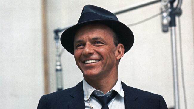 Singer Frank Sinatra. Images for new 2011 Sinatra: Best of the Best CD compilation.