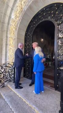 Trump Welcomes Netanyahu to Mar-a-Lago