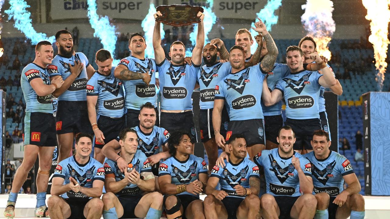 The Blues claimed victory in last year’s State of Origin series after dominating Queensland in the first two games. Image: NRL Photos
