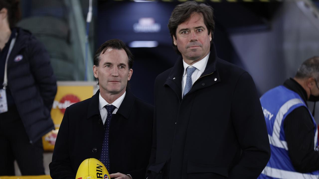 Andrew Dillon will take the hot seat from AFL CEO Gillon McLachlan soon. Picture: Darrian Traynor/Getty Images