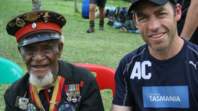 Alastair Clarkson has shared his personal pictures from the Kokoda Track.